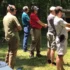 Group of people in fire arms training